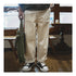 Vintage 11.2oz White Cottonseed Jeans – Men’s Loose Fit Straight Cargo Pants